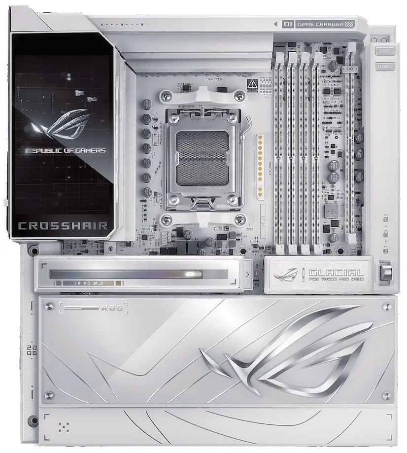 Venturada PC - Montaje Placa Base ASUS ROG CROSSHAIR X870E GLACIAL Venturada